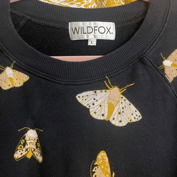 Wildfox Moth Pullover Sweatshirt - Picture 3 of 6